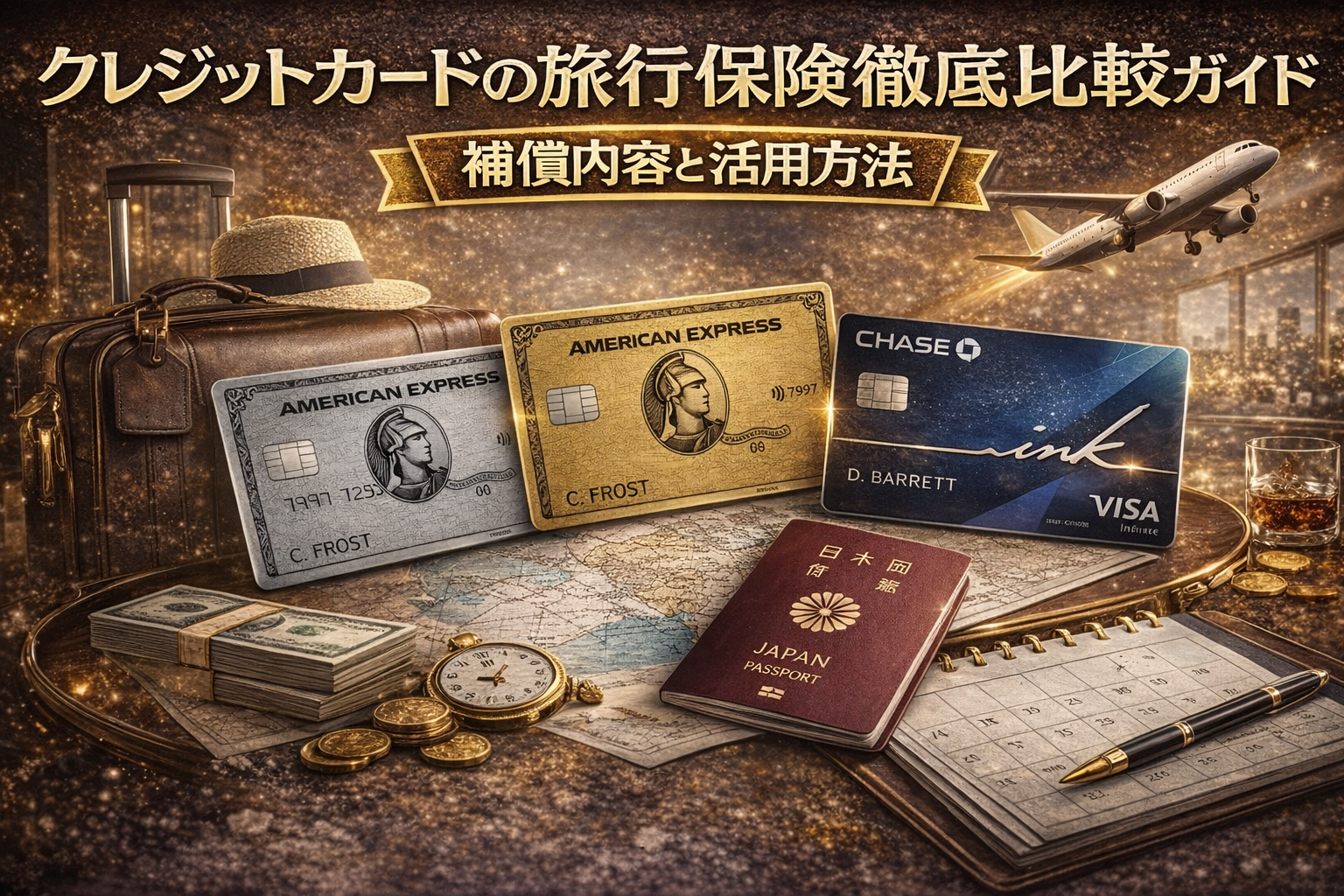 クレジットカードの旅行保険徹底比較ガイド｜補償内容と活用方法