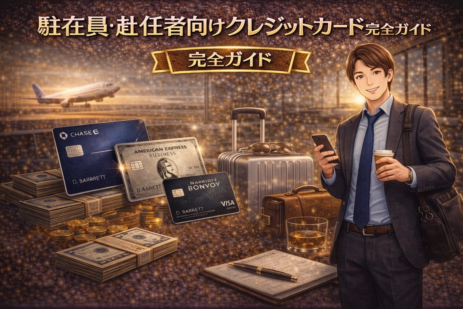 駐在員・赴任者向けクレジットカード完全ガイド｜赴任後1年で作るべきカード